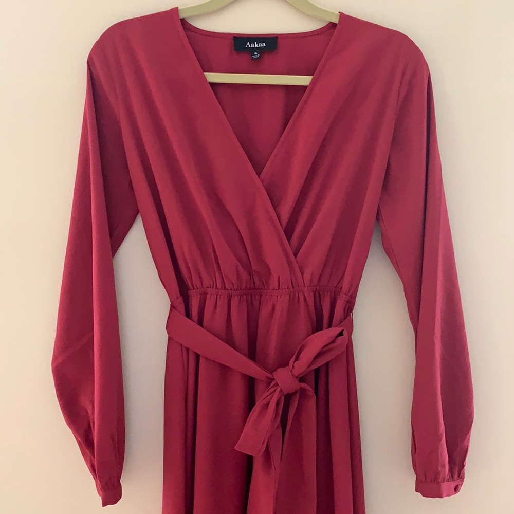 VICI Read My Mind Long Sleeve Maxi Dress